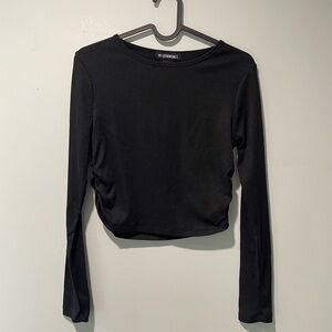 Black Long Sleeve Top